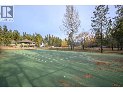 Tennis court at 9196 Tronson Road Lot# 54, Adventure Bay, Vernon