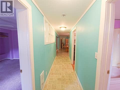 MH Basement - Hallway at 327 97A Highway, Armstrong/ Spall., Spallumcheen