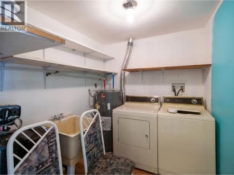 MH Basement - Laundry Room at 327 97A Highway, Armstrong/ Spall., Spallumcheen