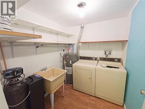 MH Basement - Storage and Laundry at 327 97A Highway, Armstrong/ Spall., Spallumcheen