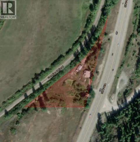 NOT A SURVEY, overhead view from AutoProp at 327 97A Highway, Armstrong/ Spall., Spallumcheen