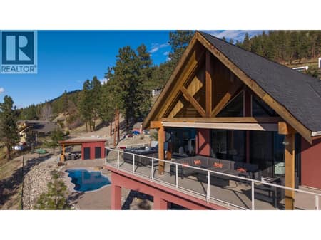 Main floor balcony at 2328 Arthur Court, McKinley Landing, Kelowna
