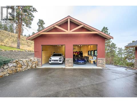 Oversized two car detached garage/shop at 2328 Arthur Court, McKinley Landing, Kelowna