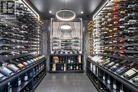 Temp & humidity controlled wine cellar at 2328 Arthur Court, McKinley Landing, Kelowna