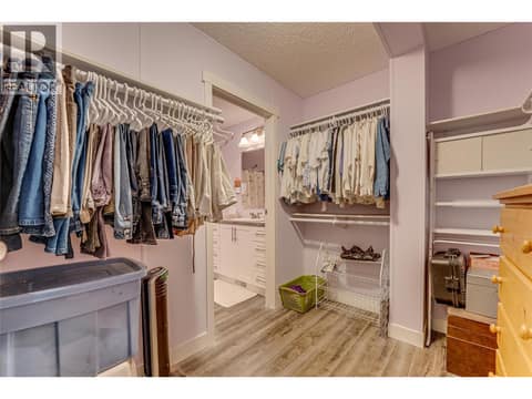Large walk through closet at 1600 43 Avenue Unit# 25, Harwood, Vernon