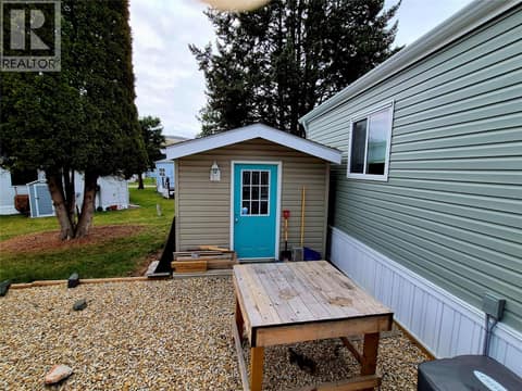 10x10 Shed insulated at 5484 Okanagan Landing Road Unit# 51, Okanagan Landing, Vernon