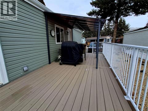 Uncovered deck portion at 5484 Okanagan Landing Road Unit# 51, Okanagan Landing, Vernon