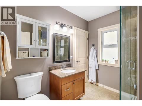 Ensuite/Main Bath - cheater at 6930 Barcelona Drive, Fintry, Kelowna