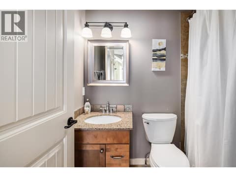 Upper Bathroom at 6930 Barcelona Drive, Fintry, Kelowna