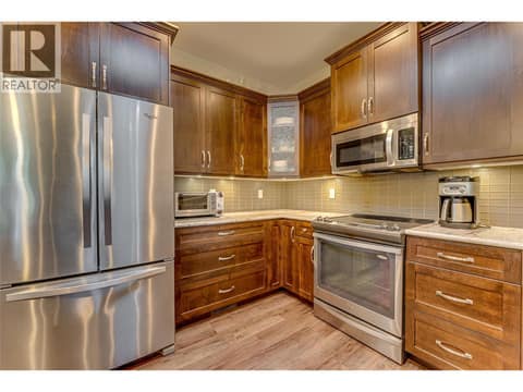 Stainless steel appliances at 270 Grouse Avenue, Okanagan North, Vernon