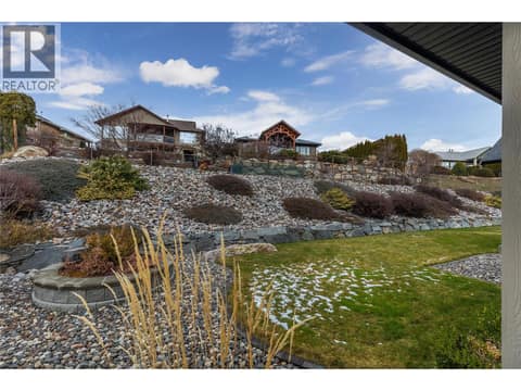 Backyard at 529 Whitecourt Place, Foothills, Vernon