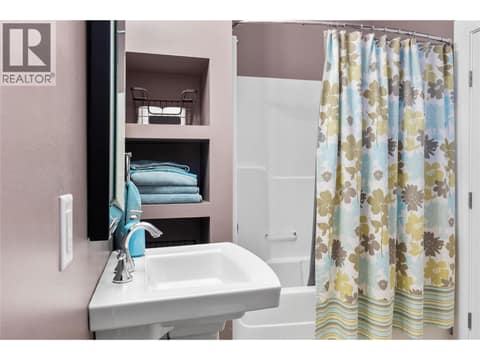 Bathroom down at 529 Whitecourt Place, Foothills, Vernon