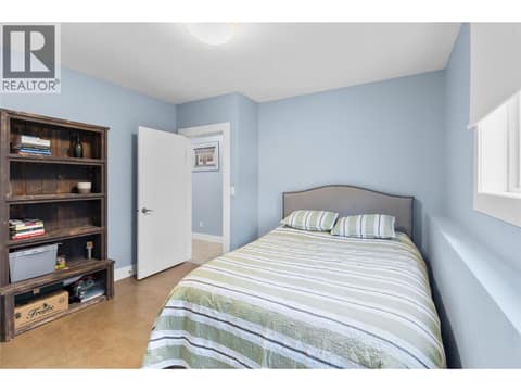 Bedroom down at 529 Whitecourt Place, Foothills, Vernon