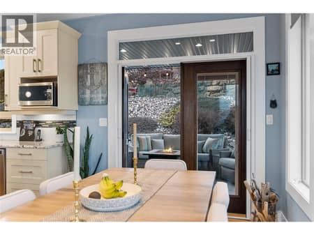 Door to covered patio at 529 Whitecourt Place, Foothills, Vernon