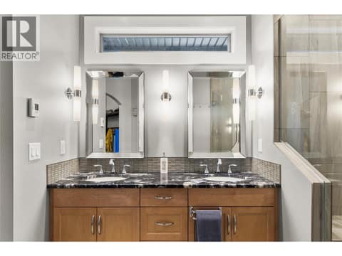 Double sinks at 529 Whitecourt Place, Foothills, Vernon