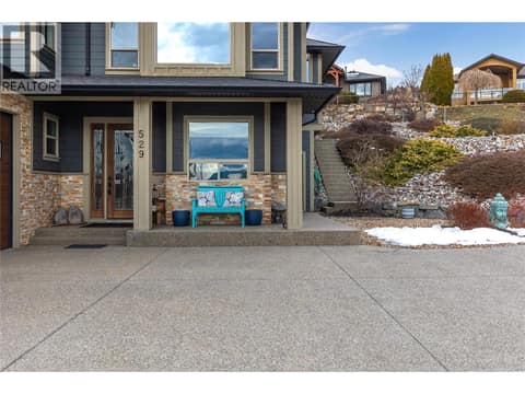 Front entrance at 529 Whitecourt Place, Foothills, Vernon