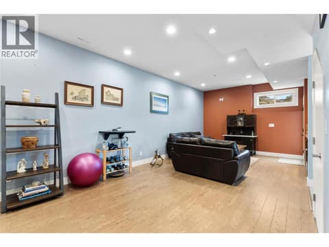 Large room for pool table at 529 Whitecourt Place, Foothills, Vernon