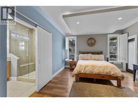 Primary bedroom at 529 Whitecourt Place, Foothills, Vernon