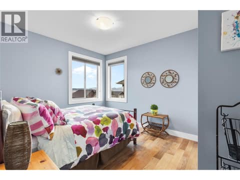 Second Bedroom up at 529 Whitecourt Place, Foothills, Vernon
