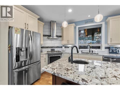 Second prep sink on Island at 529 Whitecourt Place, Foothills, Vernon