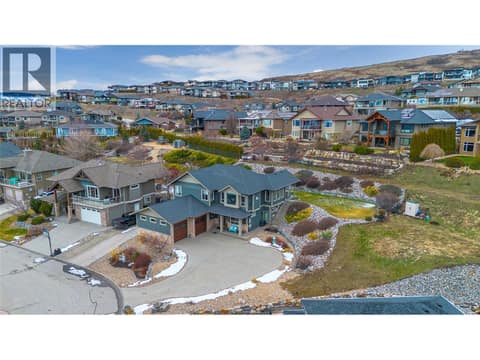 Side lane for boat or RV at 529 Whitecourt Place, Foothills, Vernon