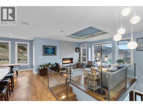 Upstairs main living area at 529 Whitecourt Place, Foothills, Vernon