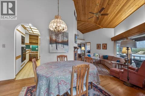 Dining room at 2376 Ruault Road, Invermere Rural