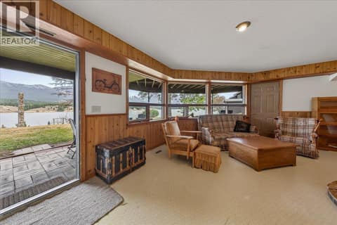 Rec room at 2376 Ruault Road, Invermere Rural
