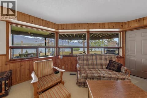 Rec room lake views at 2376 Ruault Road, Invermere Rural