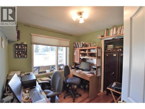 Bedroom 3 (currently used as an office) at 536 Loon Avenue, Okanagan North, Vernon