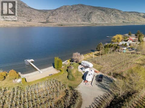 East view overlooking RV park at 14807 89th Street, Osoyoos Rural