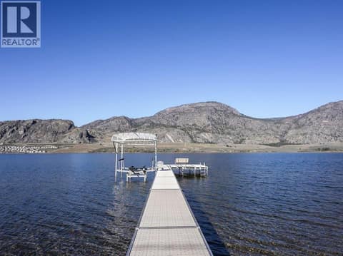Boat dock at 14807 89th Street, Osoyoos Rural