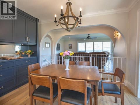 Main residence dining room at 14807 89th Street, Osoyoos Rural