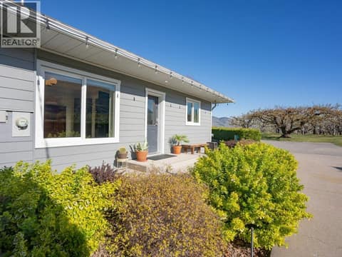Main residence - front entrance at 14807 89th Street, Osoyoos Rural
