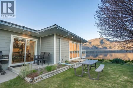 Main residence patio south side at 14807 89th Street, Osoyoos Rural