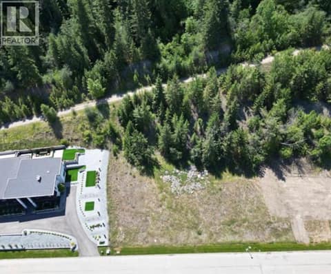 Aerial facing south, property has been prepped since photo at 152 Sunset Boulevard, Okanagan Landing, Vernon