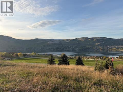 North facing across Boulevard, overlooking an amazing Horse ranch with views of Okanagan Lake at 152 Sunset Boulevard, Okanagan Landing, Vernon