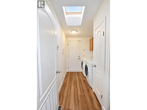 Laundry Room with access to garage at 6688 Tronson Road Unit# 43, Okanagan Landing, Vernon