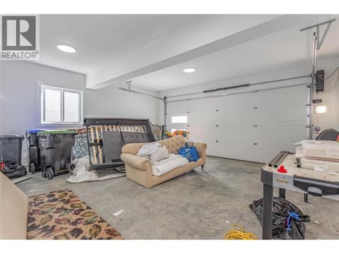 Double garage with EV Charger at 2842 Copper Ridge Drive, Smith Creek, West Kelowna