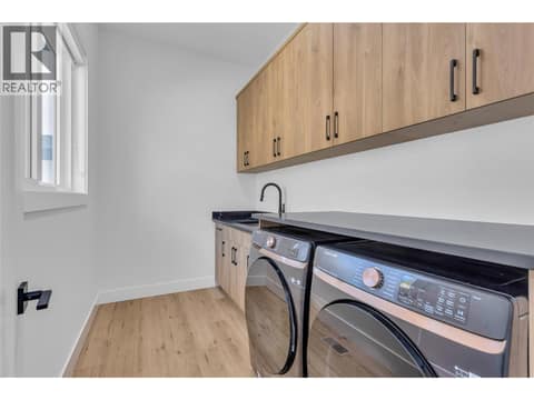 Laundry Room at 2842 Copper Ridge Drive, Smith Creek, West Kelowna