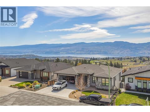 View from Rooftop deck at 2842 Copper Ridge Drive, Smith Creek, West Kelowna