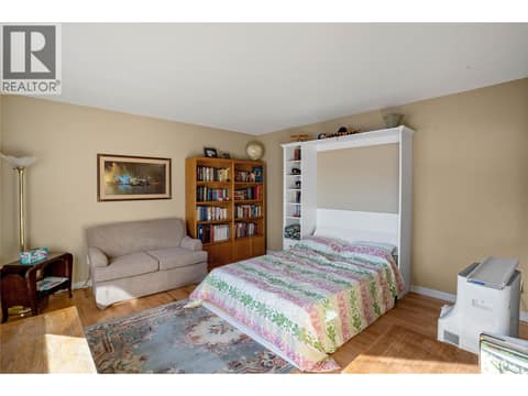 Upper level bedroom (or office/den) at 1988 Dewdney Road, McKinley Landing, Kelowna