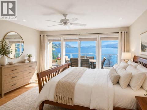 Virtually staged Primary Bedroom for illustrative purposes. at 1988 Dewdney Road, McKinley Landing, Kelowna