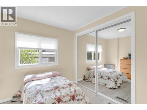Second bedroom as you go down the hall. at 12022 Pretty Road Unit# 16, Lake Country South West