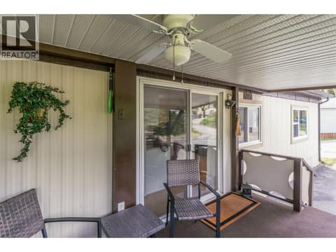 Sliding door entry off the deck. at 12022 Pretty Road Unit# 16, Lake Country South West