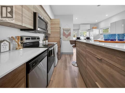 Dishwasher and washer/dryer combo at 2555 Lakeshore Road Unit# 114, Okanagan Landing, Vernon