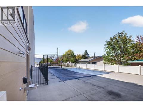 Pool area - a short walk from your patio at 2555 Lakeshore Road Unit# 114, Okanagan Landing, Vernon