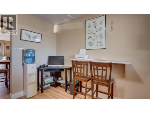 Main Floor: Corner workspace in Kitchen. at 1041 Middleton Way Unit# 102, Middleton Mountain Vernon
