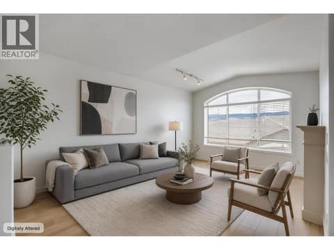 This photo has been altered to demonstrate the potential of the space at 2325 Silver Place Unit# 24 Lot# 24, Dilworth Mountain, Kelowna