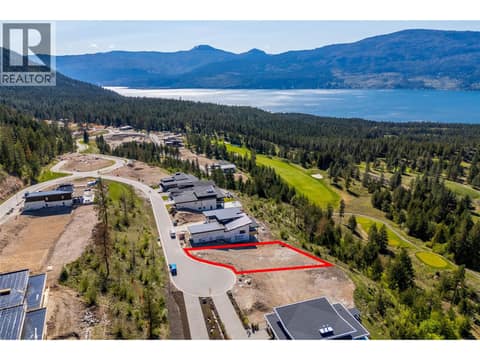 Exceptional .32-acre vacant lot offering breathtaking panoramic views of Okanagan Lake! at 752 Outlook Point Lot# 31, Predator Ridge, Vernon